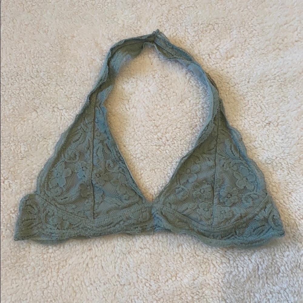 Tilly’s Lace Halter Bralette